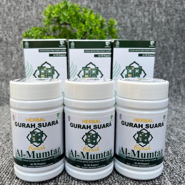 

Gurah Suara Herbal Al-Mumtaz Paket Bundling 3 Botol Gurah Herbal dari Ekstrak Akar Srigunggu