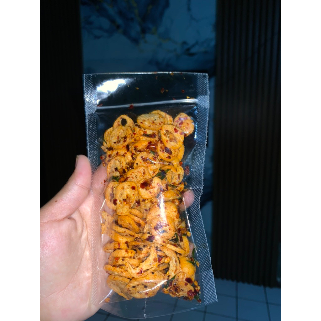 

Otak otak ikan Crispy daun jeruk cemilan Boga Rasa