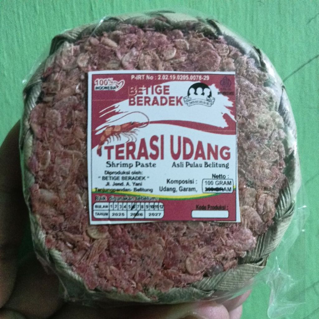 

Belacan Sijuk Belitung Asli Original