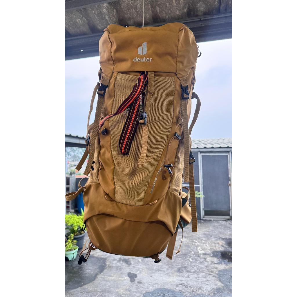 CARRIER DEUTER AIRCONTACT CORE 40+10L ALMOND TEAL ORI