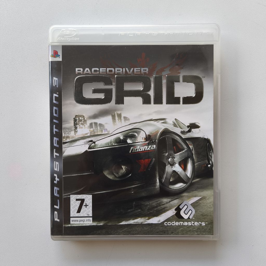 PS3 BD Kaset Game Race Driver GRID