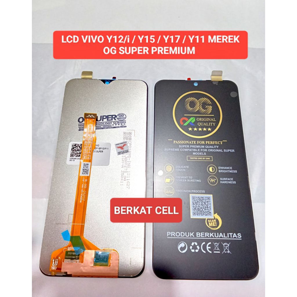 LCD VIVO Y12/Y15/Y12i/Y17 ORI OG SUPER PREMIUM