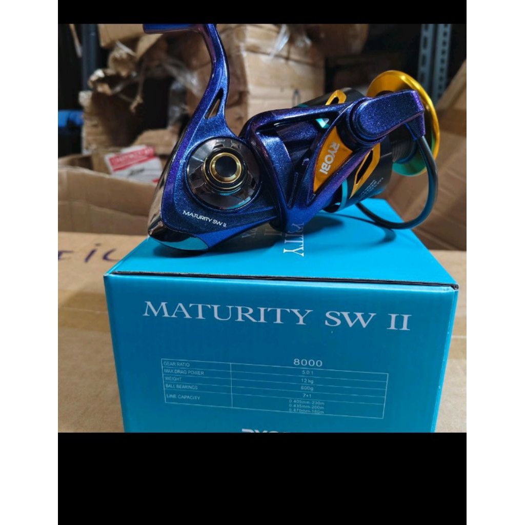 reel pancing ryobi maturity ii type warna chameleon bunglon type 2 sw pilihan 1000 sampai 8000 power