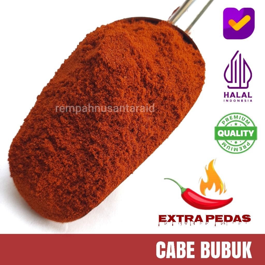 

Cabe Bubuk Ekstra Pedas Export Quality