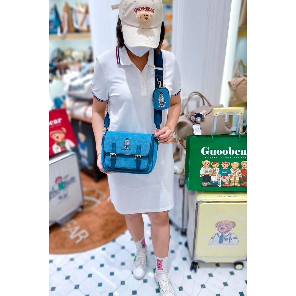 TTWN Bear Bangkok - GU1481 - Tas Sling Wanita TTWN - BEAR - Tas Sling TTWN