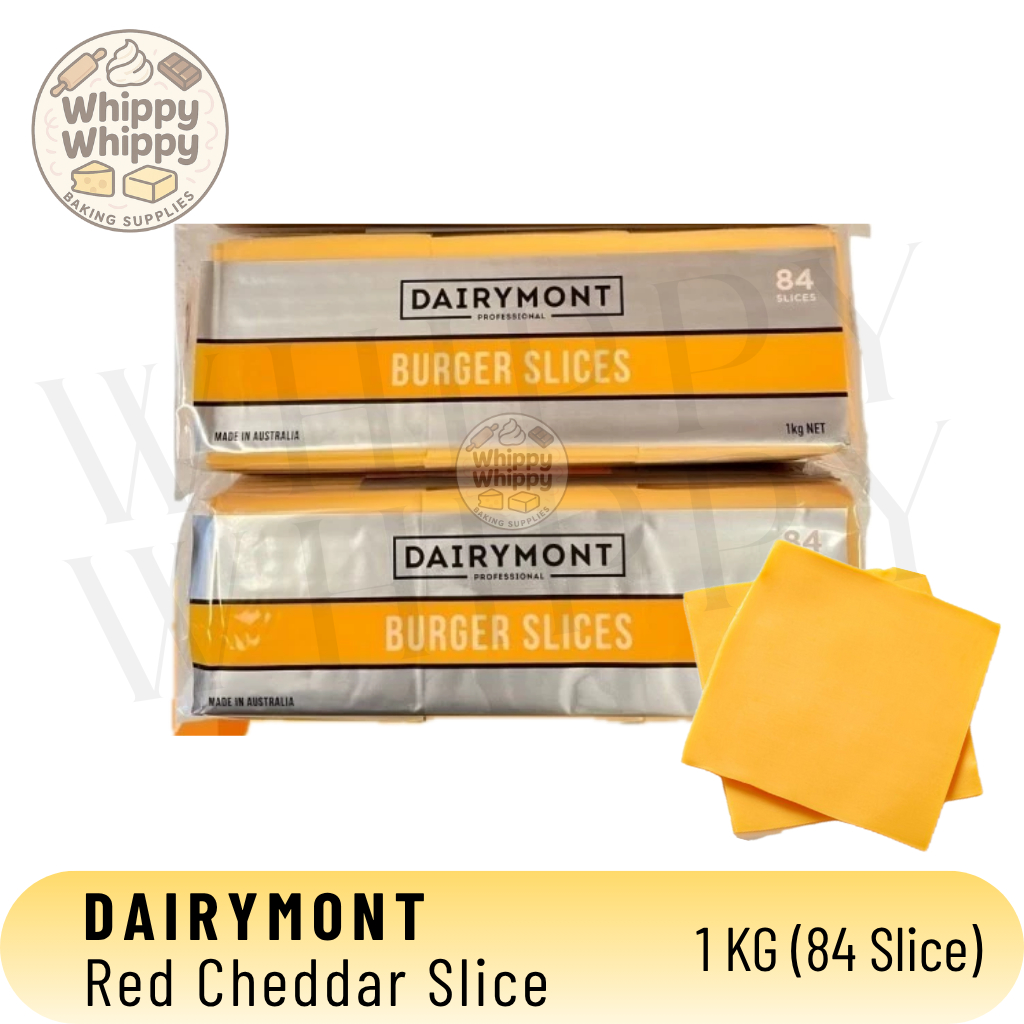 

Red Cheddar Slice Dairymont 1 KG / Red Cheddar Slice