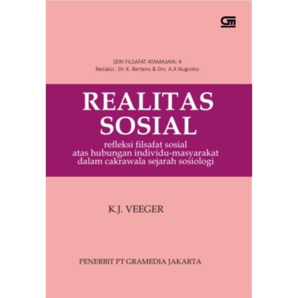 REALITAS SOSIAL refleksi filsafat sosial atas hubungan individu-masyarakat dalam cakrawala sejarah s