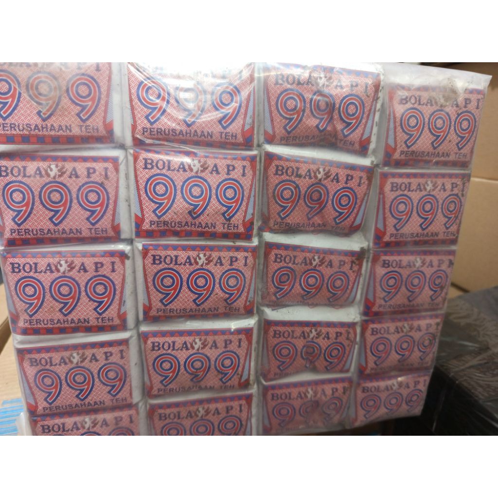 Teh 999 Bola Api 40g 1 Bal (Isi 10 Slop)