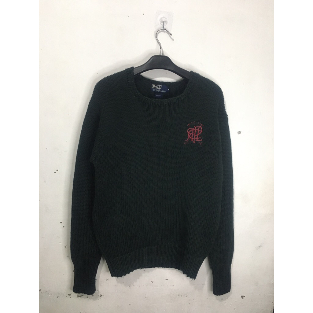 Knitwear Polo Ralph Lauren Green Vintage
