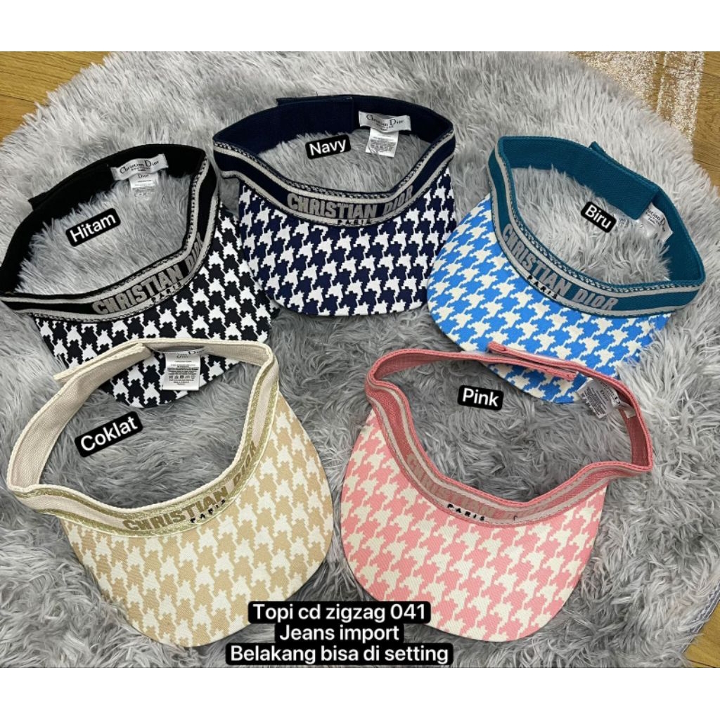 AJ 041 Topi jeans zigzag