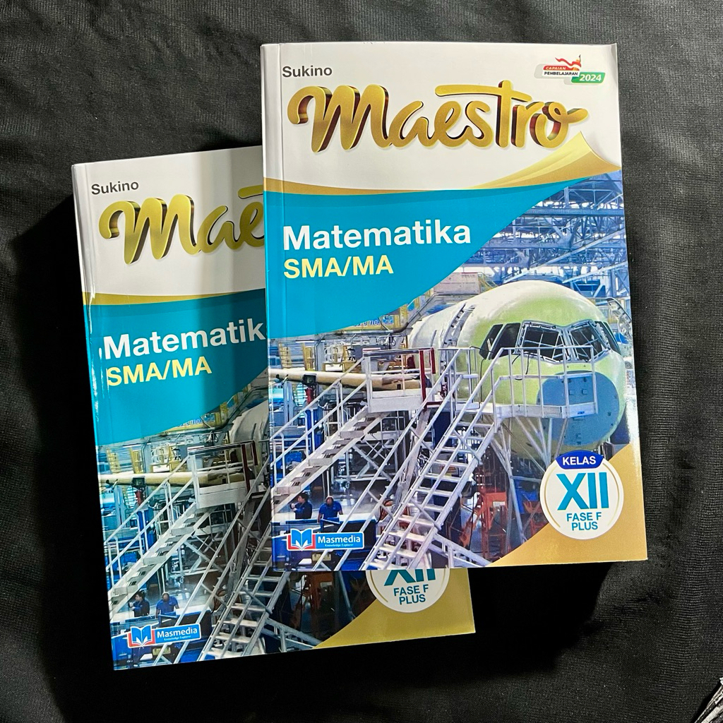Pelajaran Maestro Matematika SMA Kurikulum Merdeka Kelas 12 SUKINO