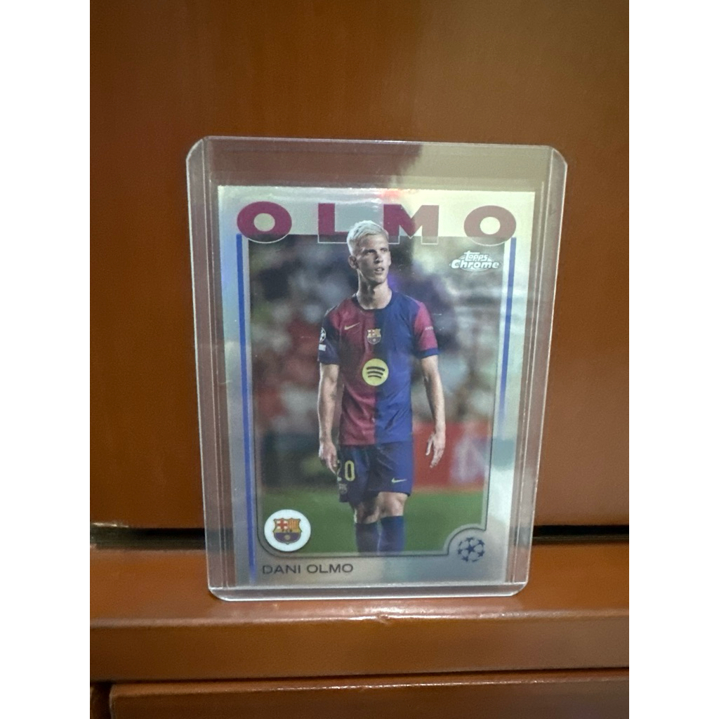 Dani Olmo Refractor Topps Chrome