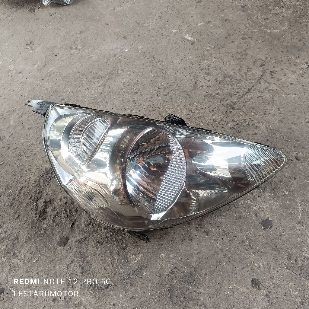 HEADLAMP LAMPU DEPAN HONDA JAZZ IDSI GD3 2004 2005 2006 2007 ORIGINAl