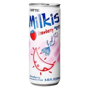 

LOTTE CHILSUNG MILKIS STRAWBERRY KALENG 250 ML 8801056791018