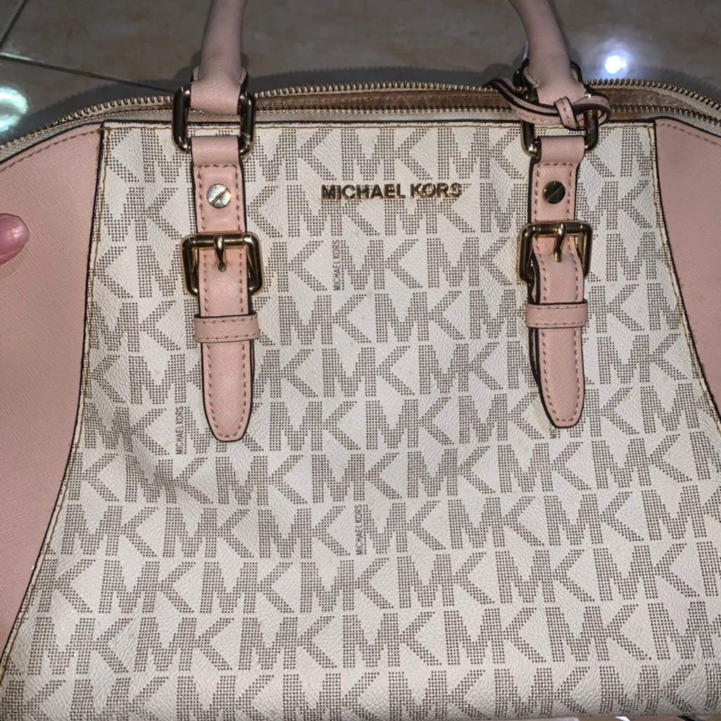 MICHAEL KORS CIARA BAG PINK NEW ORIGINAL STORE