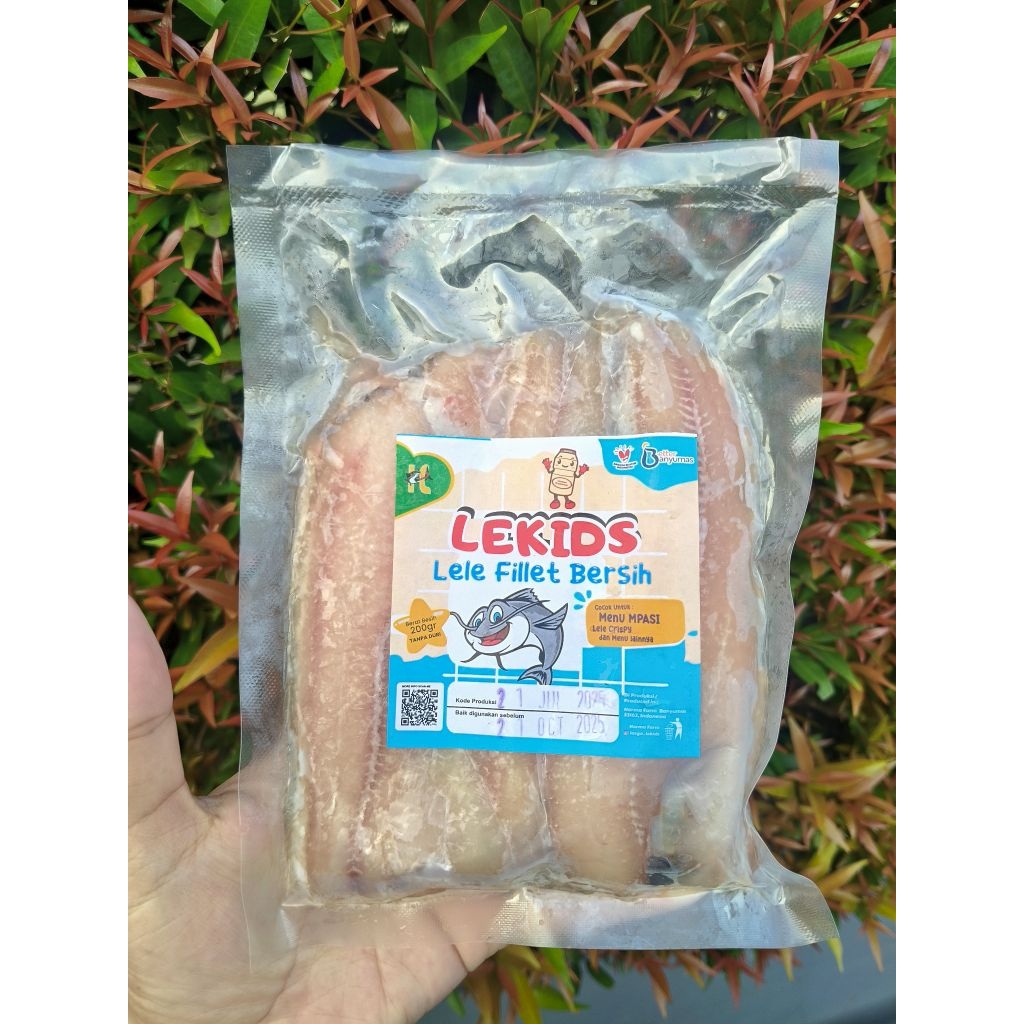 

Lele Fillet Organik 200gr MPASI