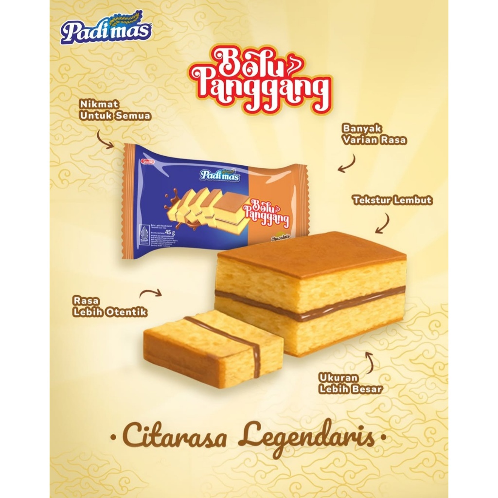 

Padimas Bolu Panggang mix rasa 9 pcs