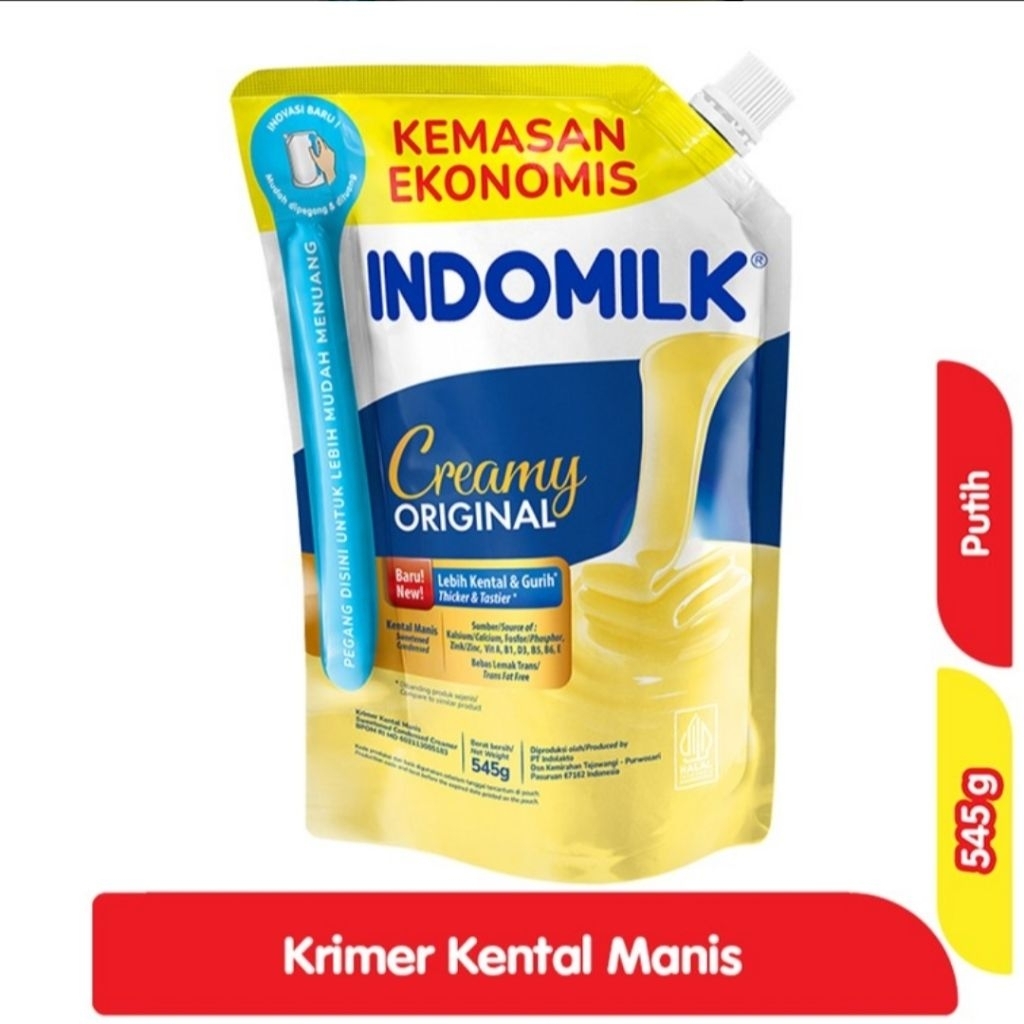 

INDOMILK Krimer Kental Manis Putih 545 g