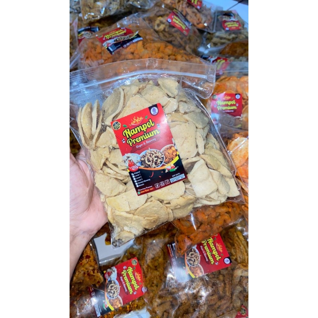 

BASRENG NAMPOL PREMIUM RASA GURIH PEDAS MANTAP / baso goreng pedas level 1/2/3
