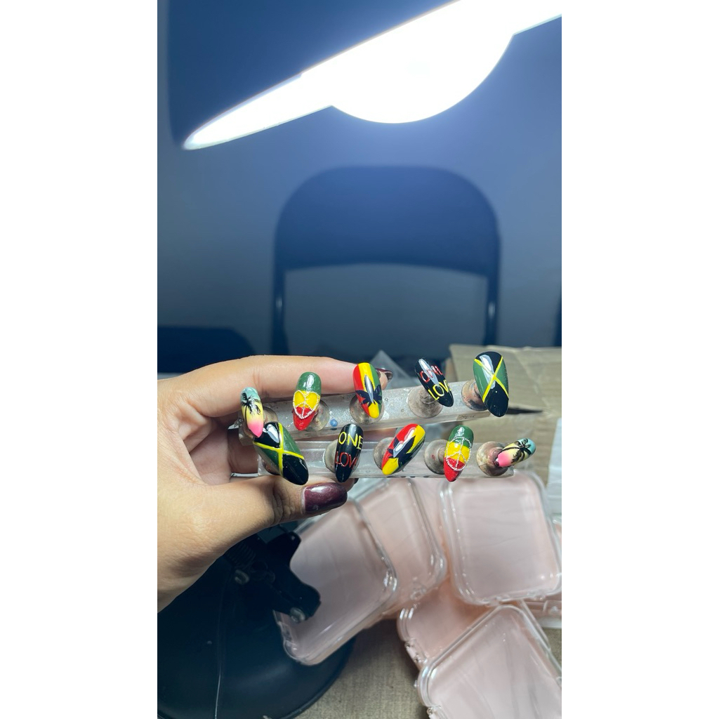 

Custom press on yoman