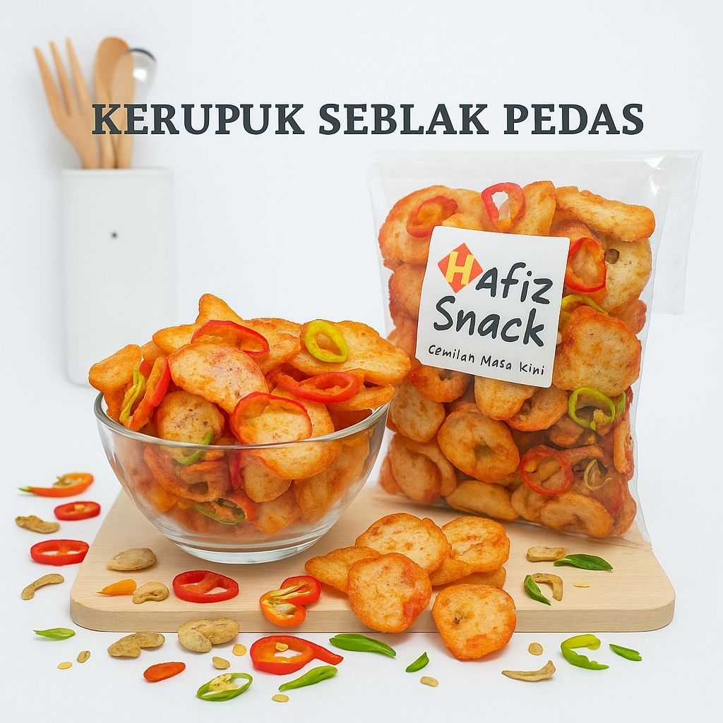 

KERUPUK SEBLAK / Seblak Kencur 250 GR