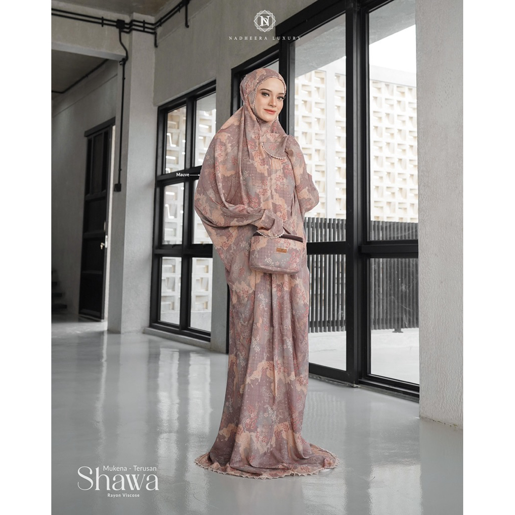 [NEW] • COD | SHAWA MUKENA • NADHEERA LUXURY / Mukena Dewasa Mukena Terusan Mukena Rayon Bali Mukena