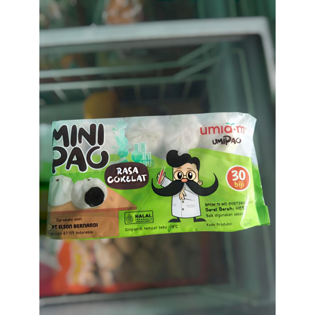 

Mini Pao Umiami Rasa Coklat isi 30pcs