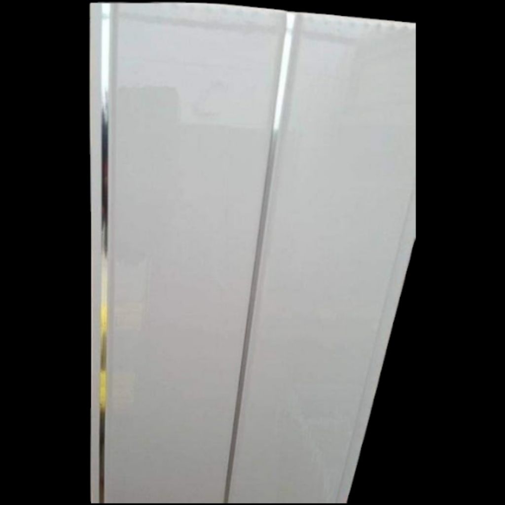 plafon pvc putih nat silver