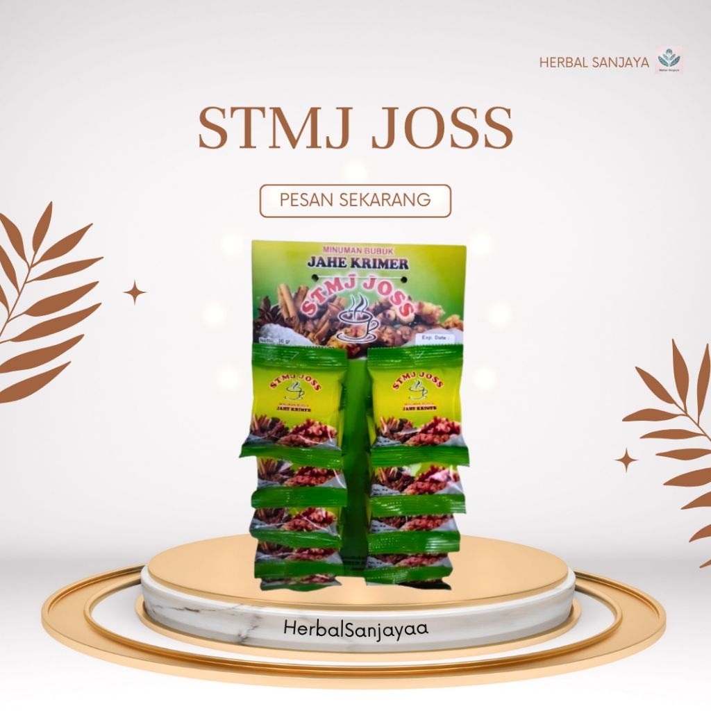 

STMJ JOSS / Susu Telor Madu Jahe / Minuman bubuk / Untuk menghangatkan tubuh / 300 gram