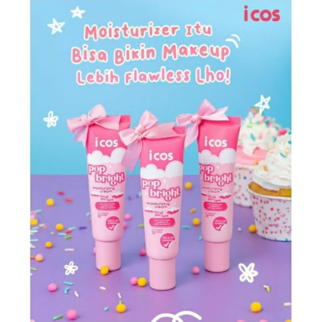 ICOS MOISTURIZER + SUNSCREEN|POP BRIGHT MOISTURIZER ICOS