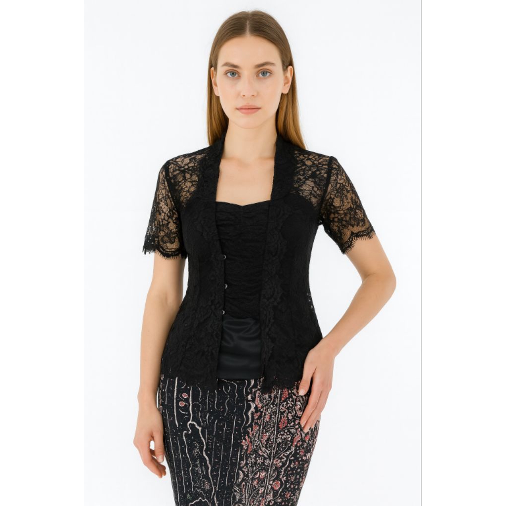 Kebaya Modern Lengan Pendek Wisuda 244