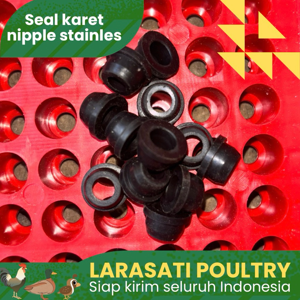 Karet nipel puyuh | karet seal nipel stenlis | karet nipel stenlis