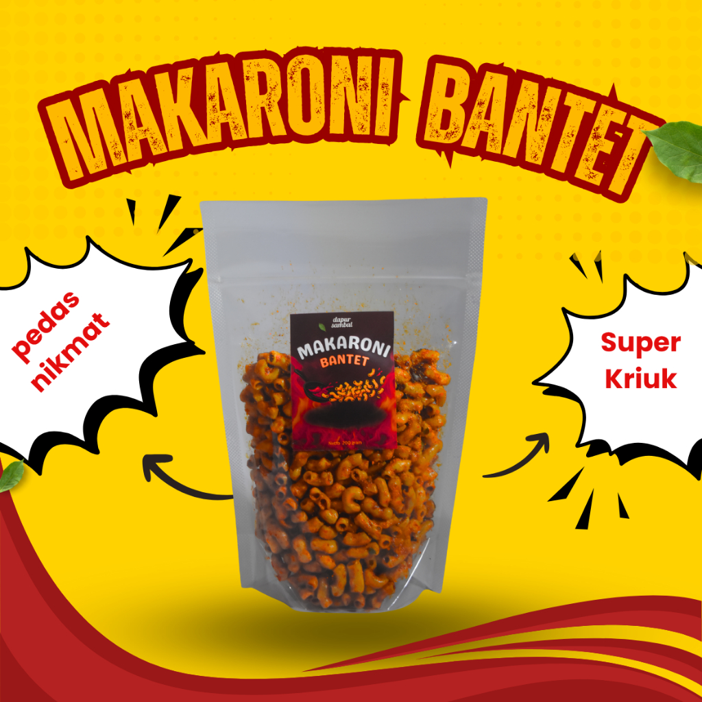 

MAKARONI BANTET 250 GR DAPUR SAMBAL