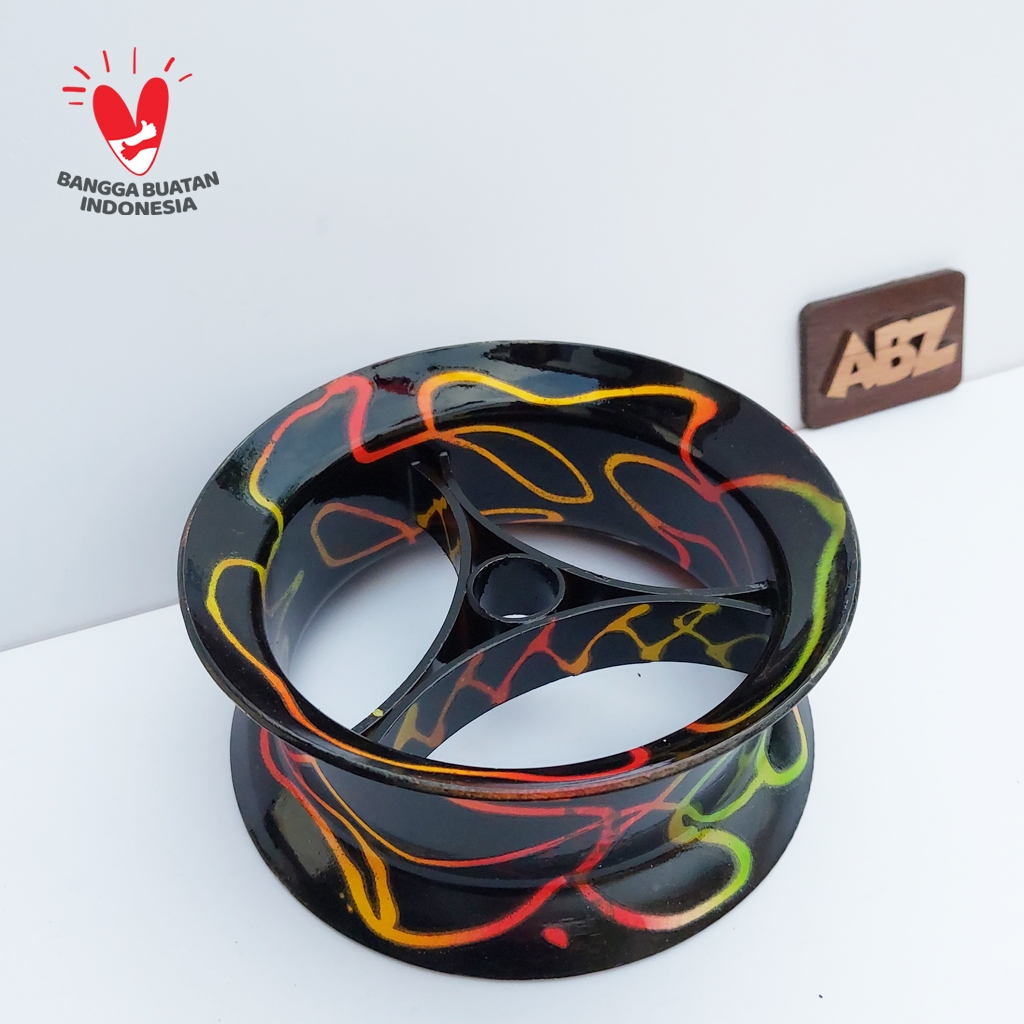 Bladu Layangan Gulungan Kenur Gagang Motif Velg