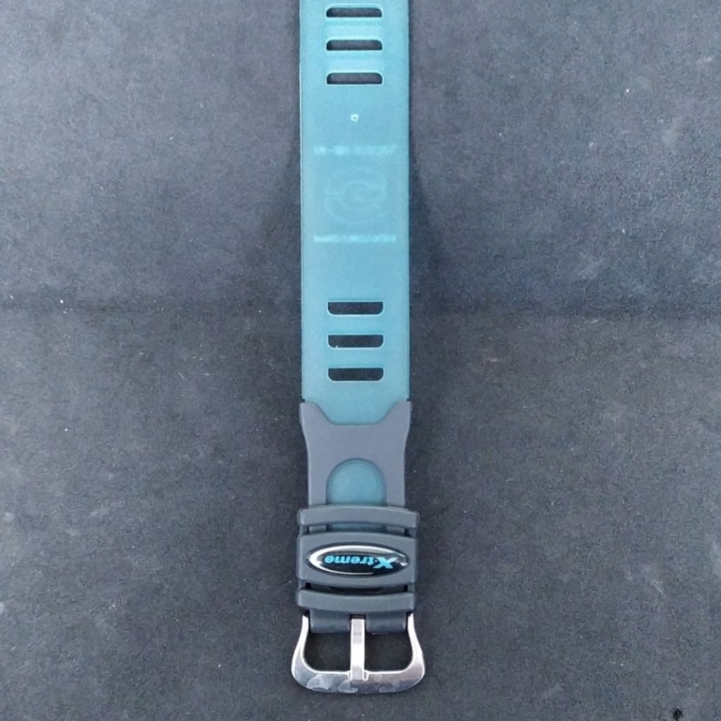 ORIGINAL PART REPLACEMENT STRAP CASIO G - SHOCK DW - 003XS - 2T ( X - TREME BLUE - GREY )