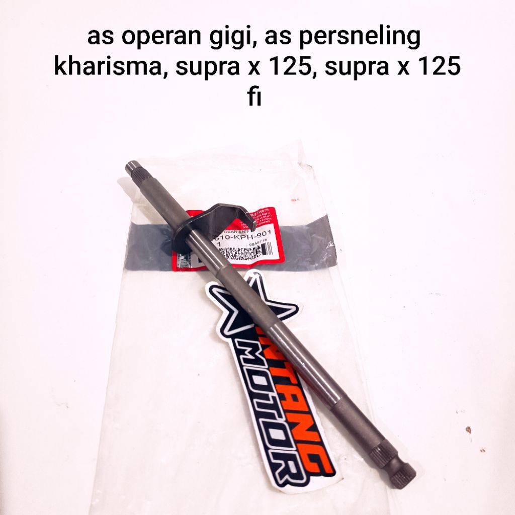 as operan gigi, as persneling kharisma, supra x 125, supra x 125 fi