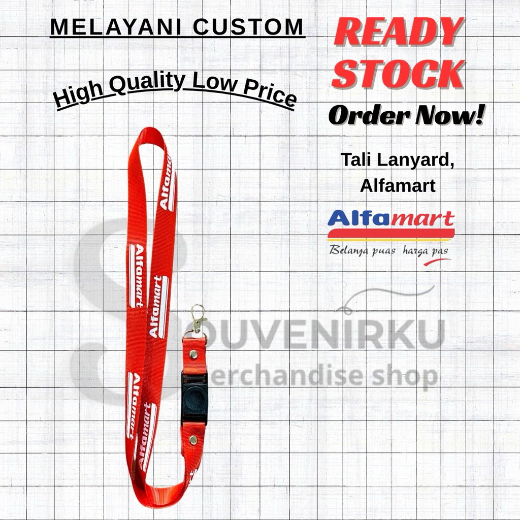 

Tali Lanyard Logo Alfamart