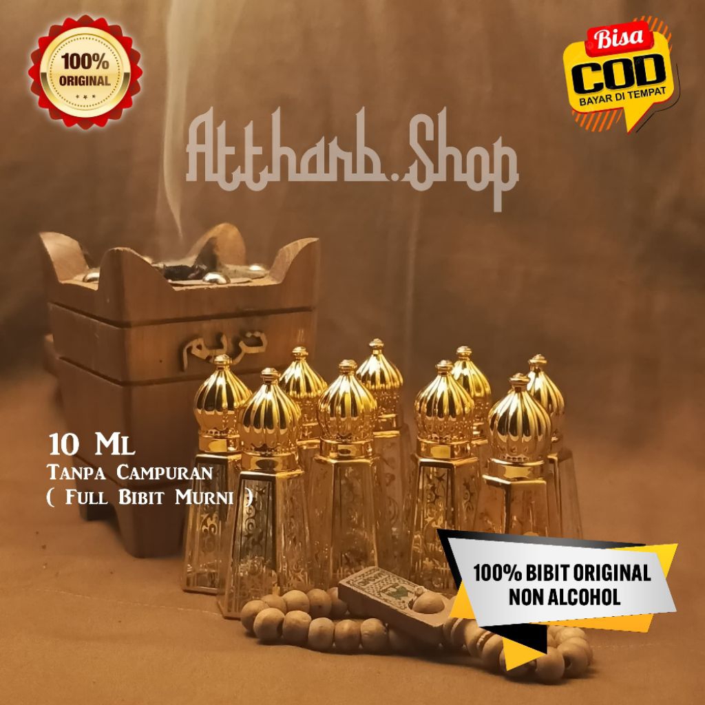 Oud Bukiyah Bibit Parfum Arabic Murni 10ML | Bibit Minyak Wangi 100%ORIGINAL