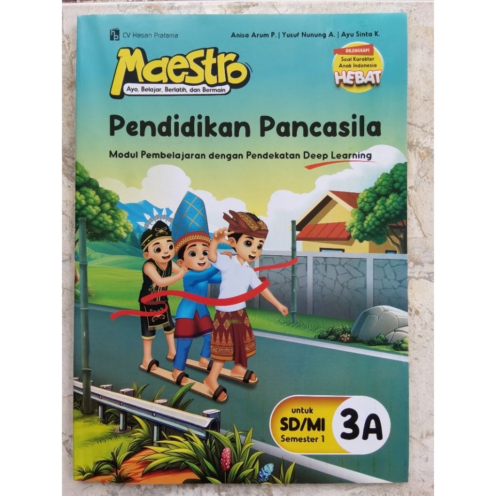 LKS MAESTRO KELAS 3 SD Semester 1 KURIKULUM MERDEKA 2025/2026