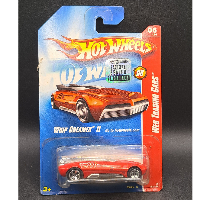 2008 Hot Wheels - Whip Creamer II - Web Trading Cars - Red (G1)