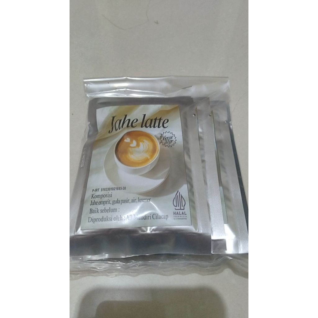 

jahelatte#minumanjahe#wedangjahe