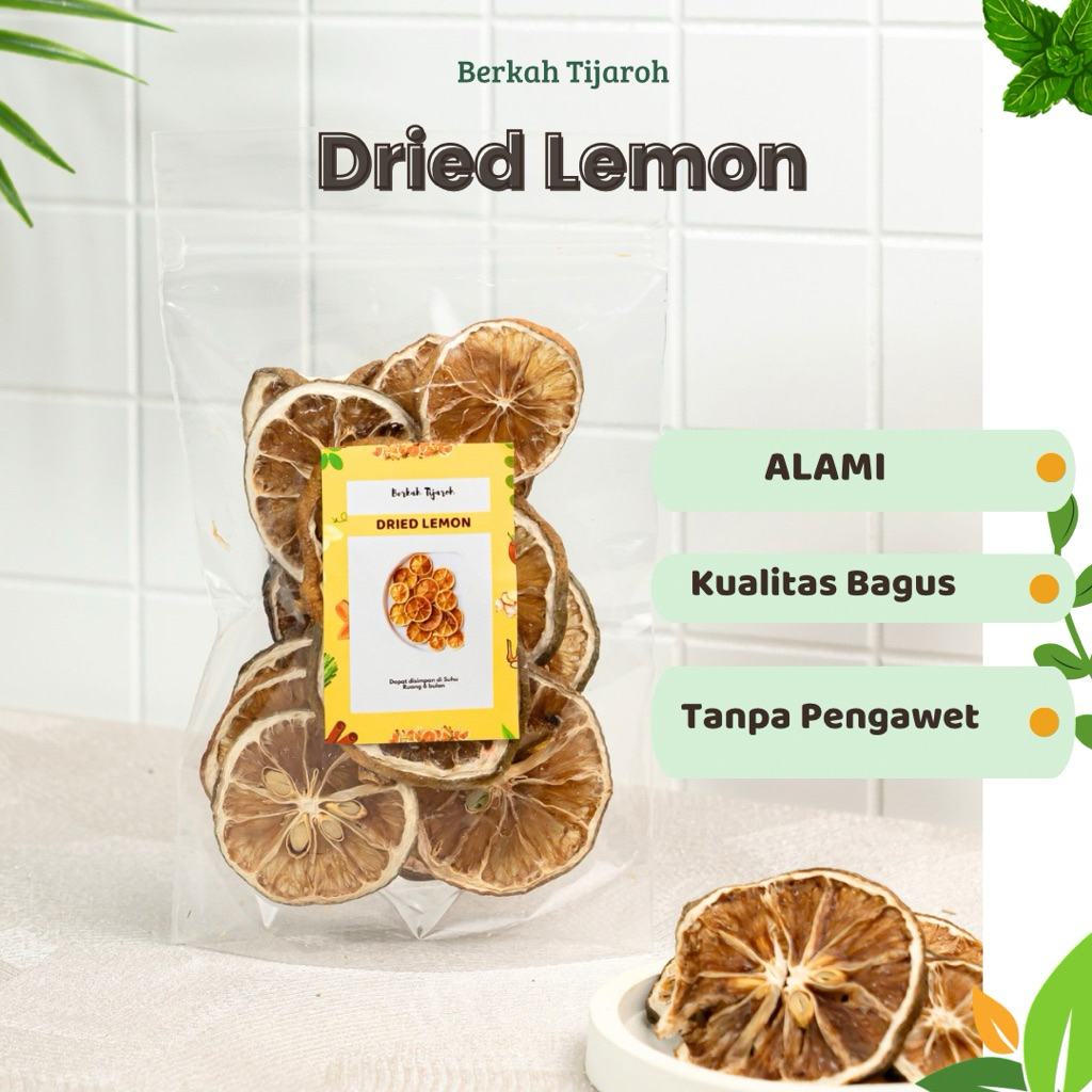 

Lemon Kering Slice / Teh Lemon Kering