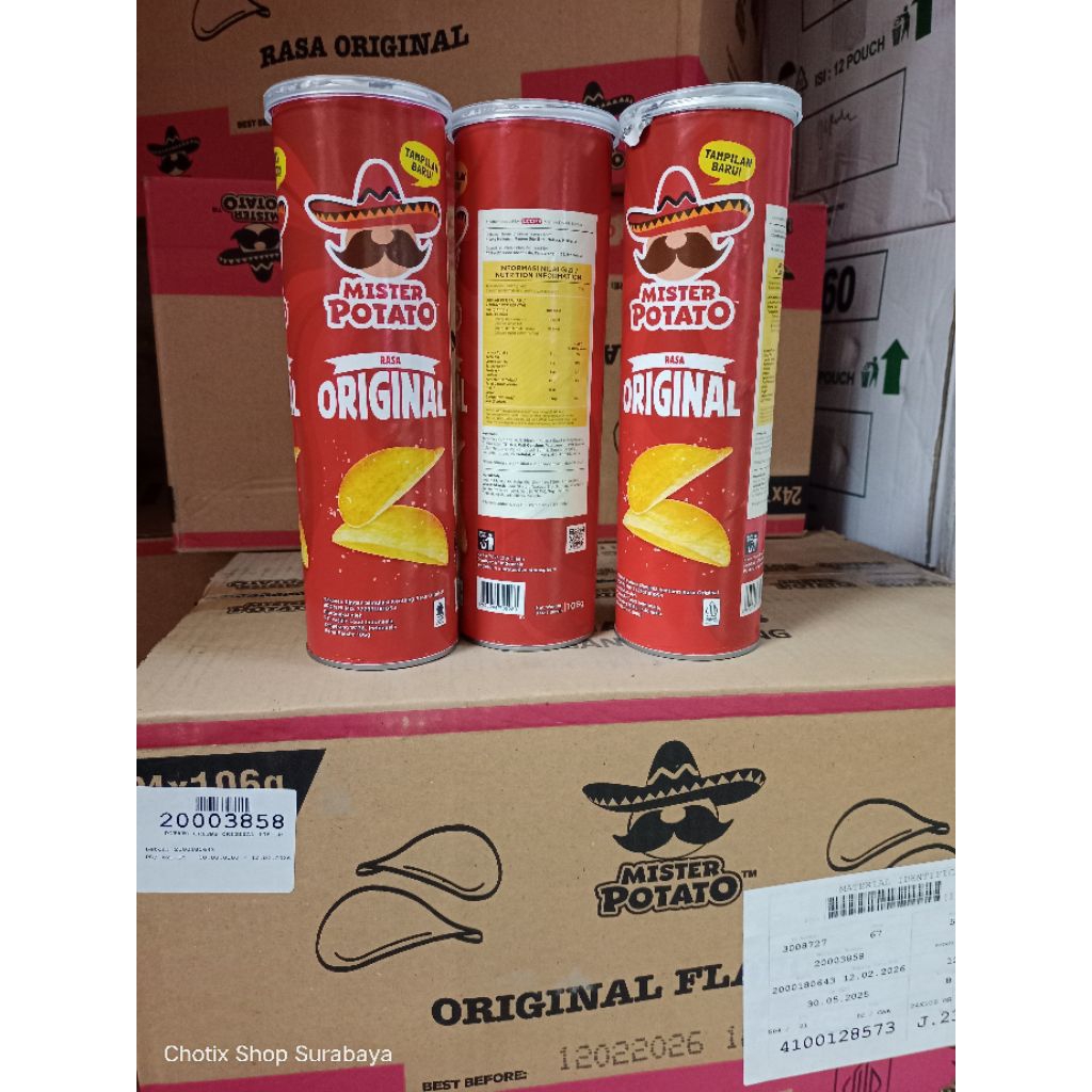 

Mister Potato panjang 80+26gr