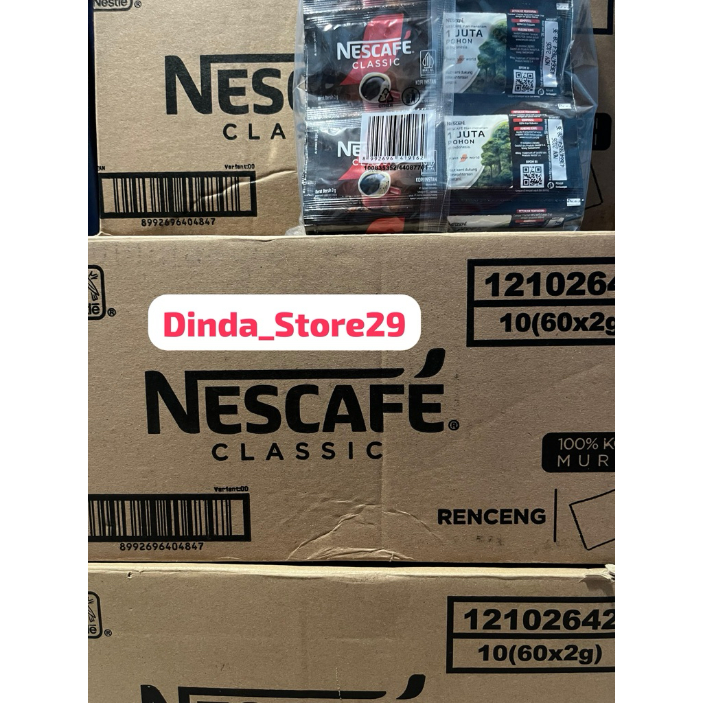 

Nescafe Classic (1 Dus isi 60 Pack)