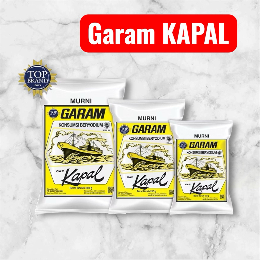 

( ECER ) Garam Kapal Konsumsi Beryoudium 250gr