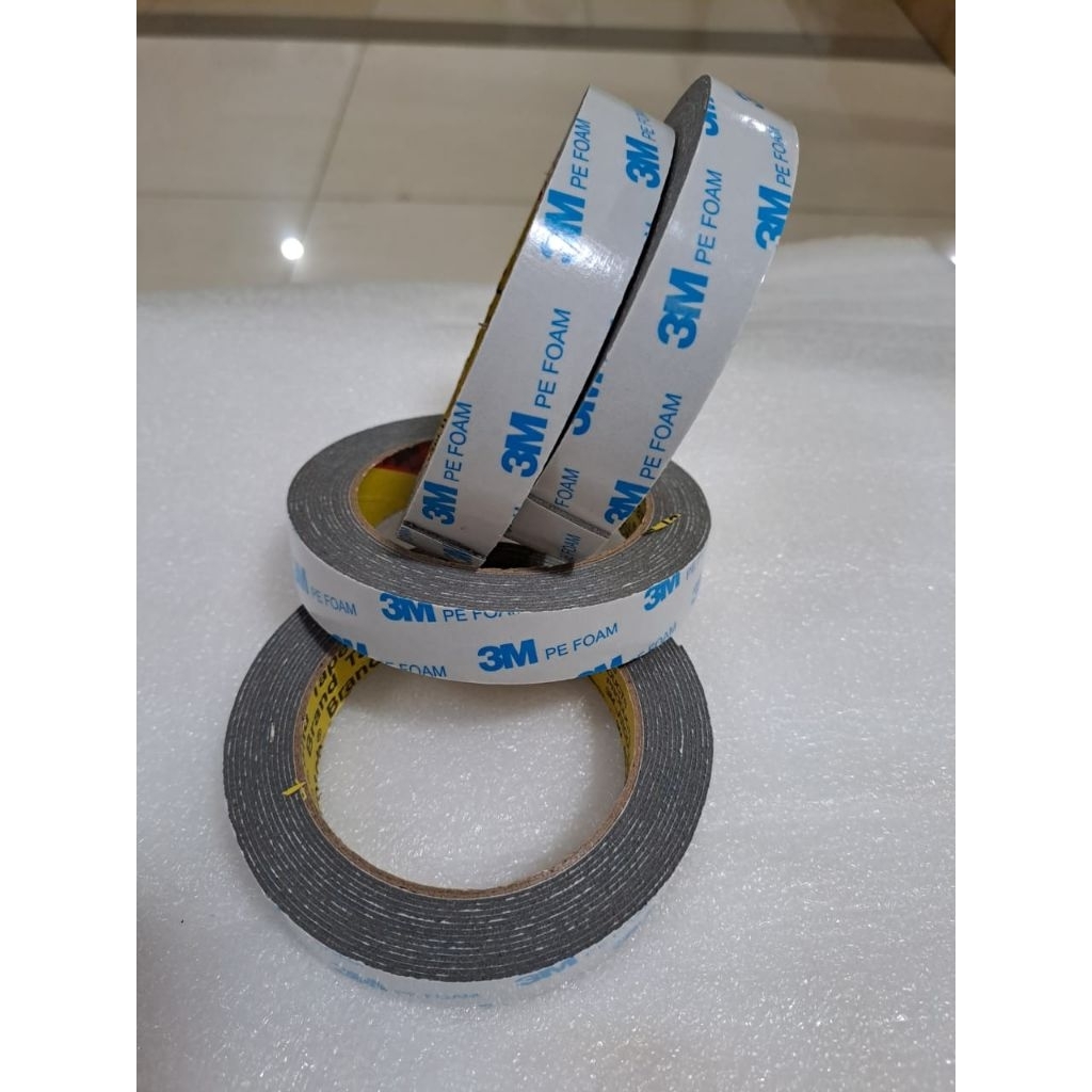 

Lem Bolak Balik Double Tape Foam 3M Isolasi Bolak Balik 3M Kualitas Bagus 3M Kuat