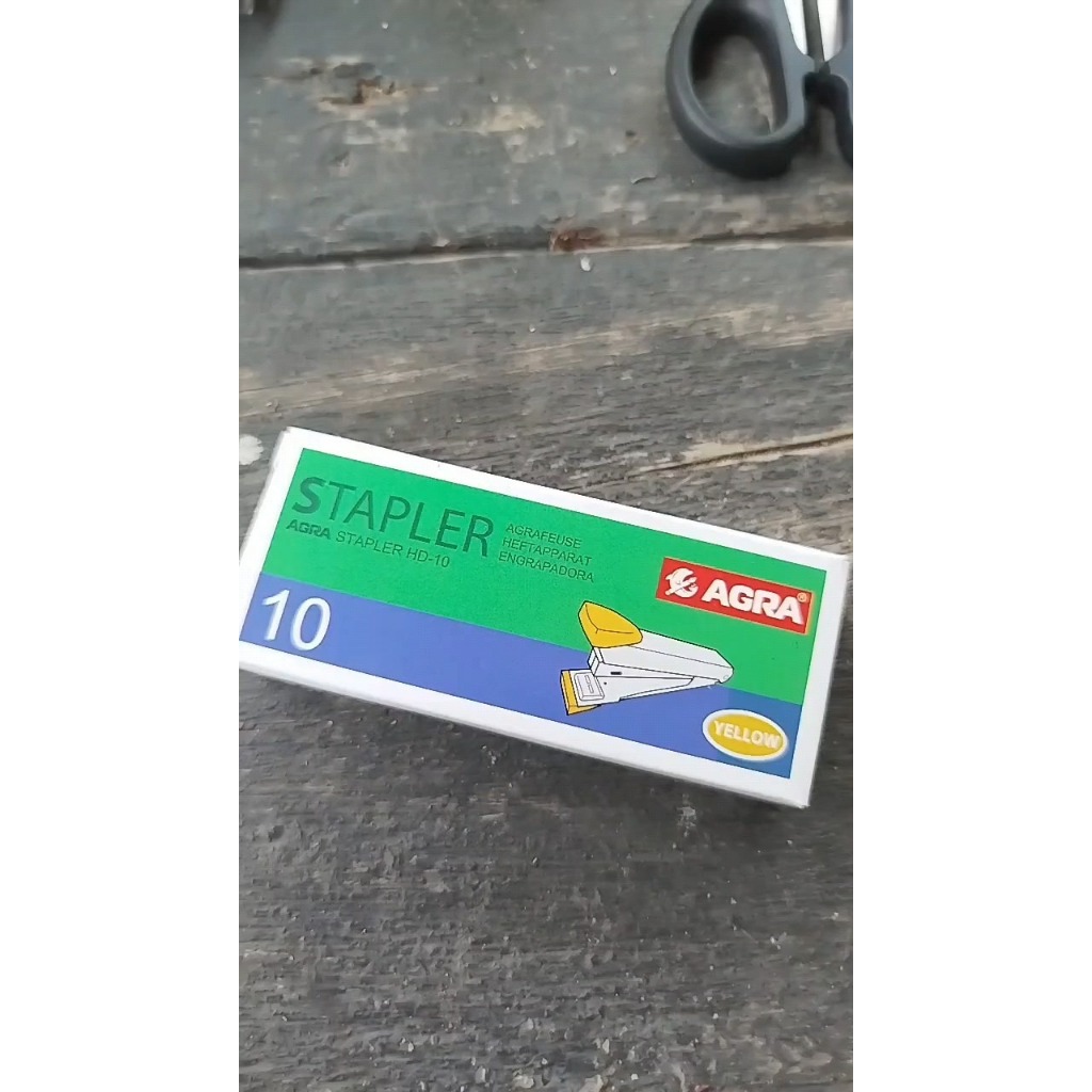 

Stapler Agra + Isi Staples No.10 Kangaroo: Paket Lengkap untuk Kebutuhan Kantor & Sekolah Anda