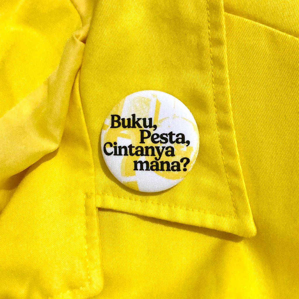 Pin Universitas Indonesia UI Glitter Laminated