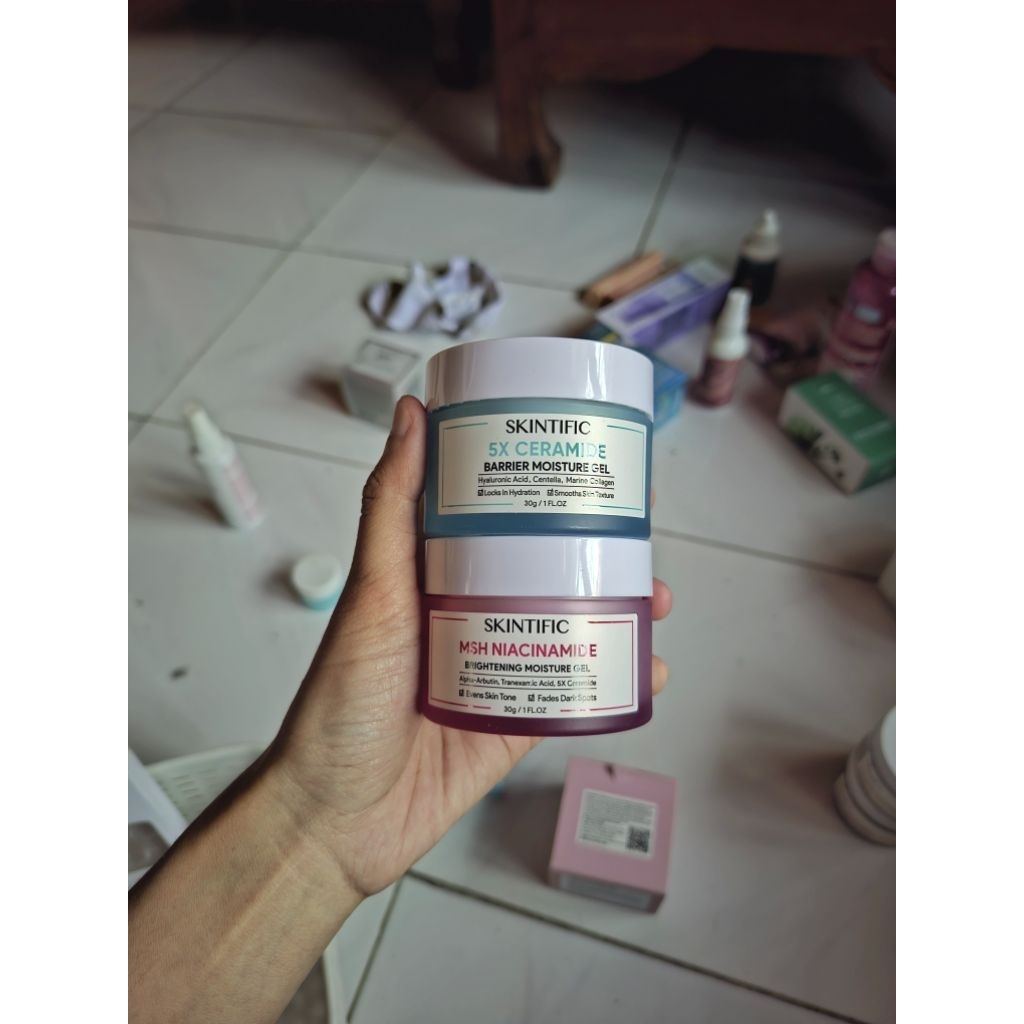 ONLY JAR MOISTURIZER SKINTIFIC/THE ORIGINOTE 50gr & 30gr & 6gr