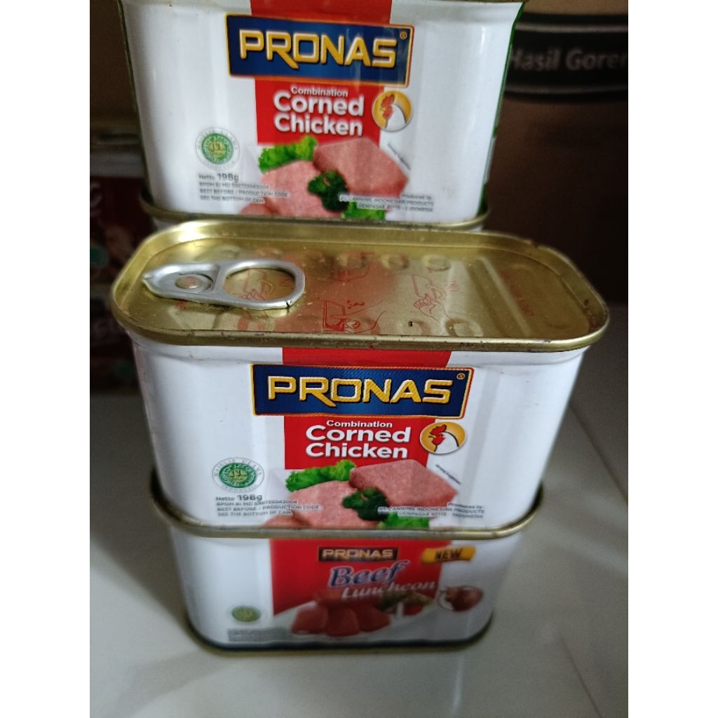 

Pronas corned chicken 198gr exp:08/06/26